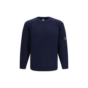 C.P. Company Blue Wool Oves Aries Men's Sweatshirt